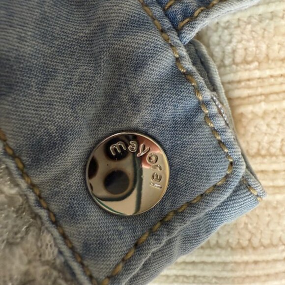 Mayoral 3-Piece Bundle | Embroidered Shirt  + 2 Jumper Dresses | 24M - Picture 13 of 13